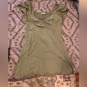 A&E Green Dress